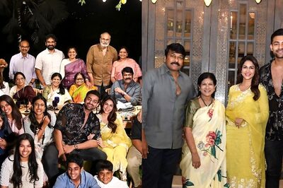 Chiranjeevi, Ram Charan Attend Varun Tej, Lavanya Tripathi's 'Pre-Wedding' Bash; Allu Arjun, Pawan Kalyan Skip