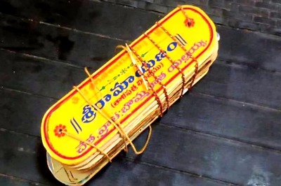 Telangana Man Transcribes Ramayana On Palm Leaf Manuscript In 4 Years