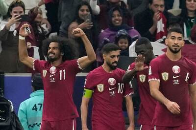 WATCH| Qatar Star Akram Afif Pulls Off 'Magic' Celebration During AFC Asian Cup Title Triumph