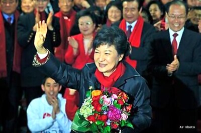 South Korea gets its first woman president