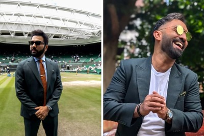 'Welcome to Wimbledon': Rohit Sharma and Dinesh Karthik Spotted in London to Watch Some Grand Slam Action
