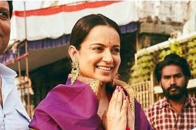 Kangana Ranaut Visits Tirupati Balaji, Seeks Blessings For Her Upcoming Movie Dhaakad | Pics