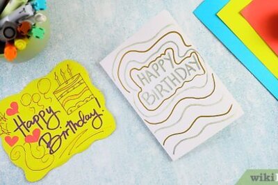 How to Make a Simple Handmade Birthday Card
