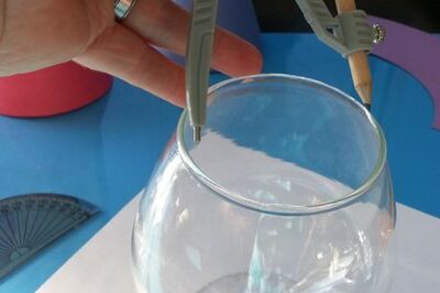 How to Make a Shade for a Wineglass Light