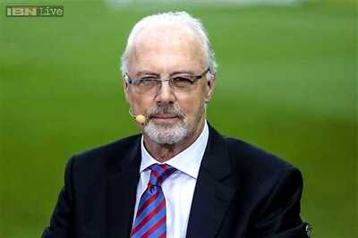 FIFA lifts Franz Beckenbauer ban, says manager Hoefl