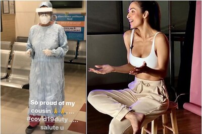 Covid-19: Malaika Arora Salutes Her Cousin Who is Frontline Health Worker