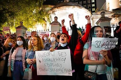 Over 1,000 detained in latest Belarus election protests