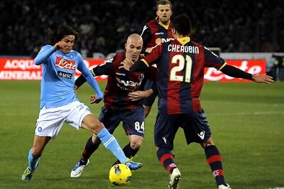 Napoli draw 1-1 with Bologna in Serie A