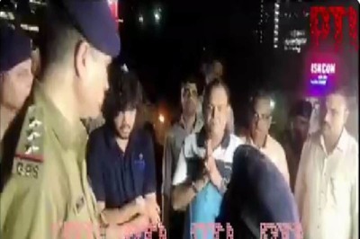 Accused Father-Son Duo in the Ahmedabad Car Crash, Taken to Accident Spot