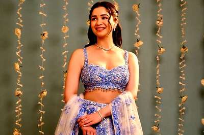 Sara Tendulkar's Blue Lehenga Is Perfect Wedding Wear