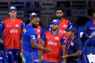 MI Batting Coach Kieron Pollard Involved in Argument With Match Official During Loss to CSK