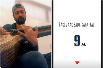 Vicky Kaushal Celebrates 9 Million Instagram Followers with Another Veena Recital Video