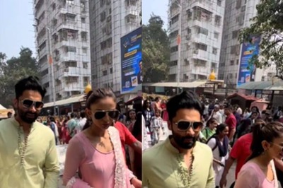 Rakul Preet Singh, Jackky Bhagnani Visit Siddhivinayak, Seek Blessings Together Ahead of Their Wedding