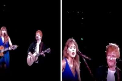 Fans Go Gaga As Taylor Swift Asks Ed Sheeran To Join At London Concert