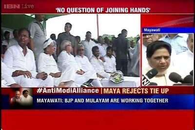 Maya refuses to form alliance as Lalu, Nitish, Mulayam agree to work as a team to defeat BJP