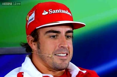 Alonso sets the pace in Chinese GP practice