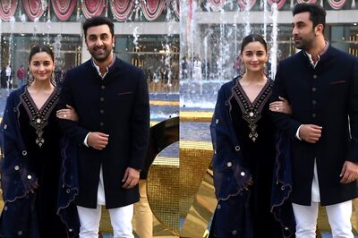 Ranbir Kapoor, Alia Bhatt Hold Each Other Close As They Attend IOC Session Inauguration By PM Modi; Watch