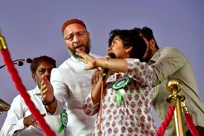 Woman Who Raised Pro-Pak Slogan at Rally as Owaisi Tried to Stop Her Charged With Sedition