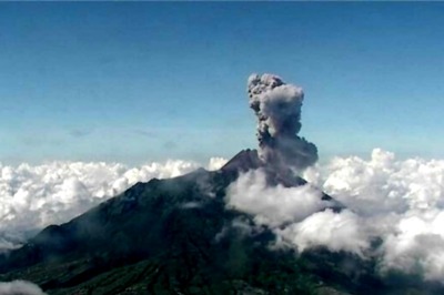Indonesia's Mt Sinabung Volcano Blasts Tower of Smoke and Ash Into Sky