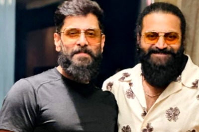 Rishab Shetty Meets His 'Inspiration' Chiyaan Vikram After 24 Years Of Wait