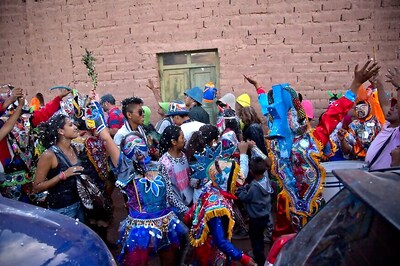 Dancers Dress as Devil in Popular Argentina Carnival
