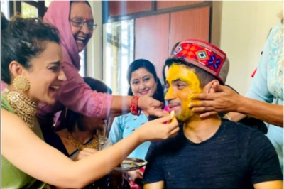 Here's How Kangana Ranaut Flagged off Her Brother's Pre-wedding Ceremony