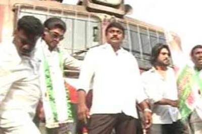 Chiranjeevi's party embarks on campaign by train