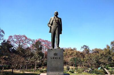 Hidden in Plain Sight, Delhi's Own Lenin Statue in Nehru Park