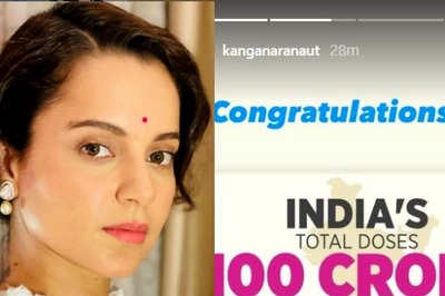 Kangana Ranaut Congratulates Indian Government For Administering 100 Crore Vaccine Shots