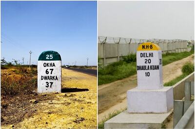 Ever Wondered Why Milestones Are Differently Coloured? Here's The Answer