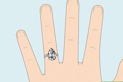 How to Wear a Pear Shaped Ring