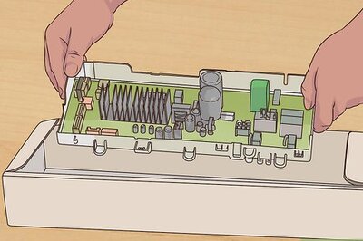 How to Remove the Control Panel of a Sears Model 110 Washer