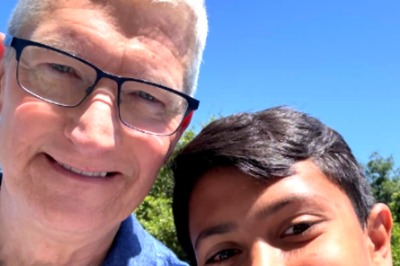 13-Year-Old Indian-Origin Boy's Photo With Apple CEO Tim Cook Is Trending