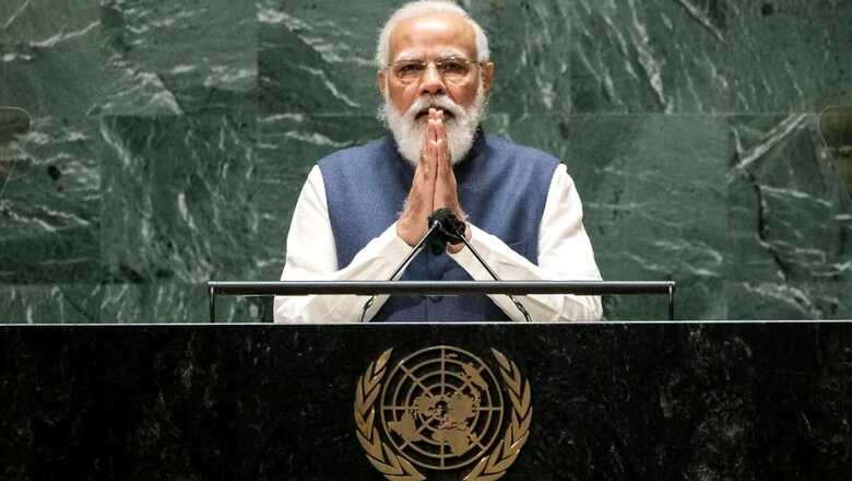 PM Modi at UNGA Quotes Rabindranath Tagore Song Written On Shyama Prasad Mukherjee's Request