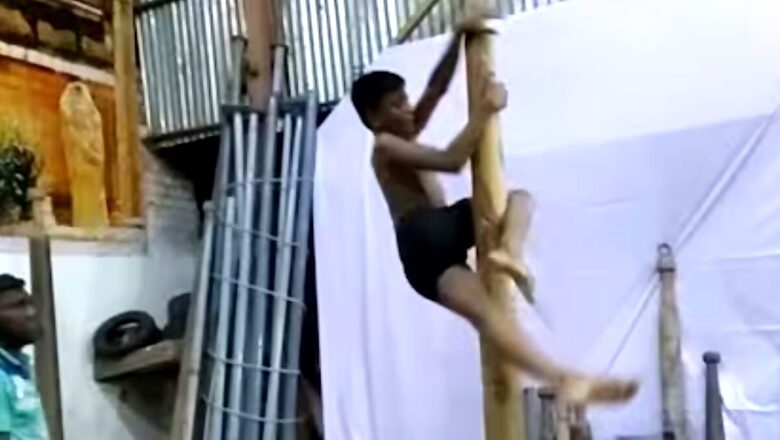 In Puducherry, This Man Teaches The Ancient Martial Arts Form Of Mallakhamb