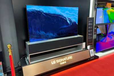 This Rs 75 lakh LG Smart OLED TV Rolls Out From A Box, Watch Video