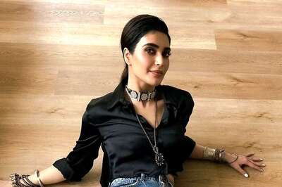 Karishma Tanna Gives the Classic Shirt and Denim Combo a Bohemian Spin