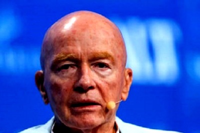 India, U.S. Seeing Fund Inflows After China Crackdown - Mark Mobius