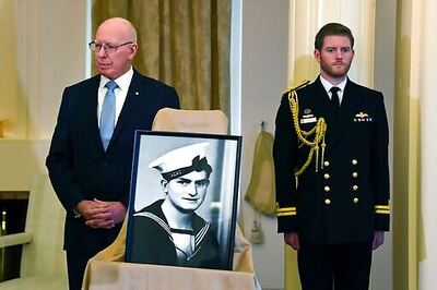 Australian sailor honored 77 years after he died saving crew