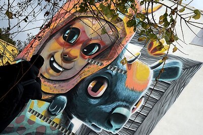 Street Art Revives Divided Spanish Village