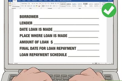 How to Write a Loan Agreement Between Friends