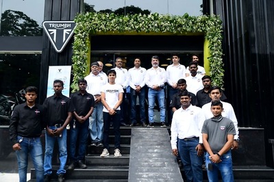 Triumph Inaugurates New Dealership in Chennai, Two Rocket 3Rs Delivered on Launch Day