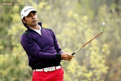 Jyoti Randhawa shoots 67, lies third on rain-hit first day