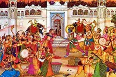 Holi cow! What a celebration...