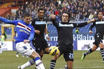 Lazio move past Inter into 2nd place in Serie A