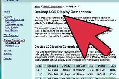 How to Compare LCD Monitors