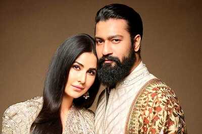 Katrina Kaif And Vicky Kaushal Radiate Elegance In Regal Ethnic Ensembles at Anant Ambani-Radhika Merchant Pre-Wedding Bash