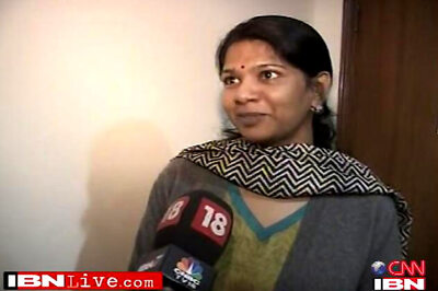 Kanimozhi takes oath as Rajya Sabha member