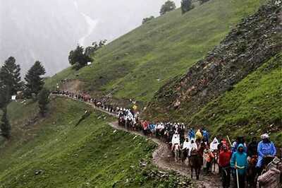Fresh batch of 418 pilgrims leave Jammu for Amarnath