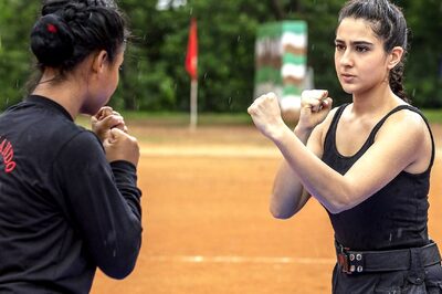 Sara Ali Khan Learns to Fire AK47, Tries Rock Climbing with Veeranganas in Mission Frontline